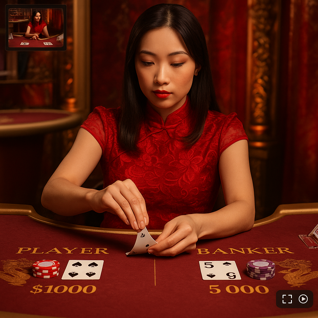 Simsinos - Live Baccarat with Real Dealers
