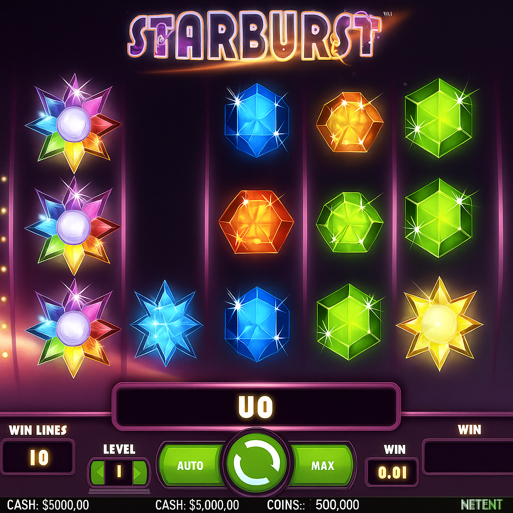 Simsinos - Starburst Slot Game