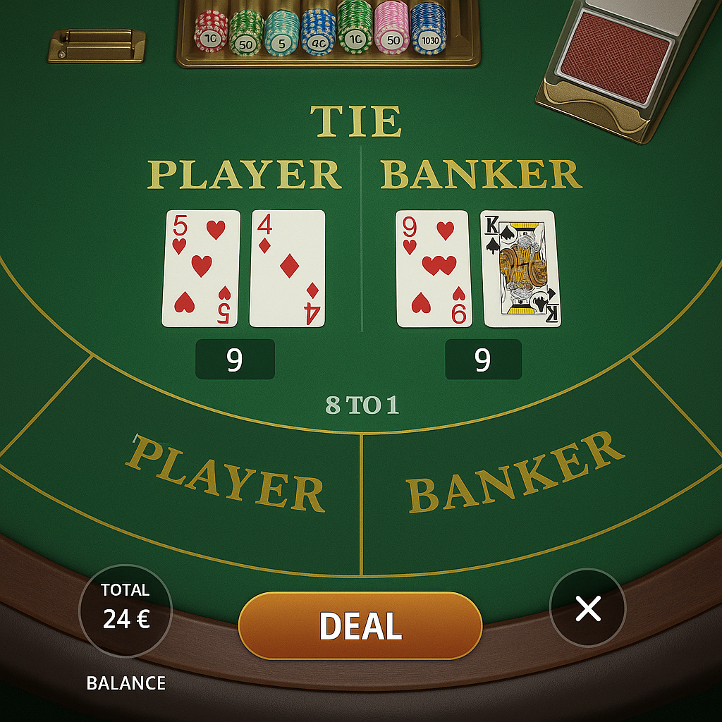 Simsinos - Baccarat Table Game