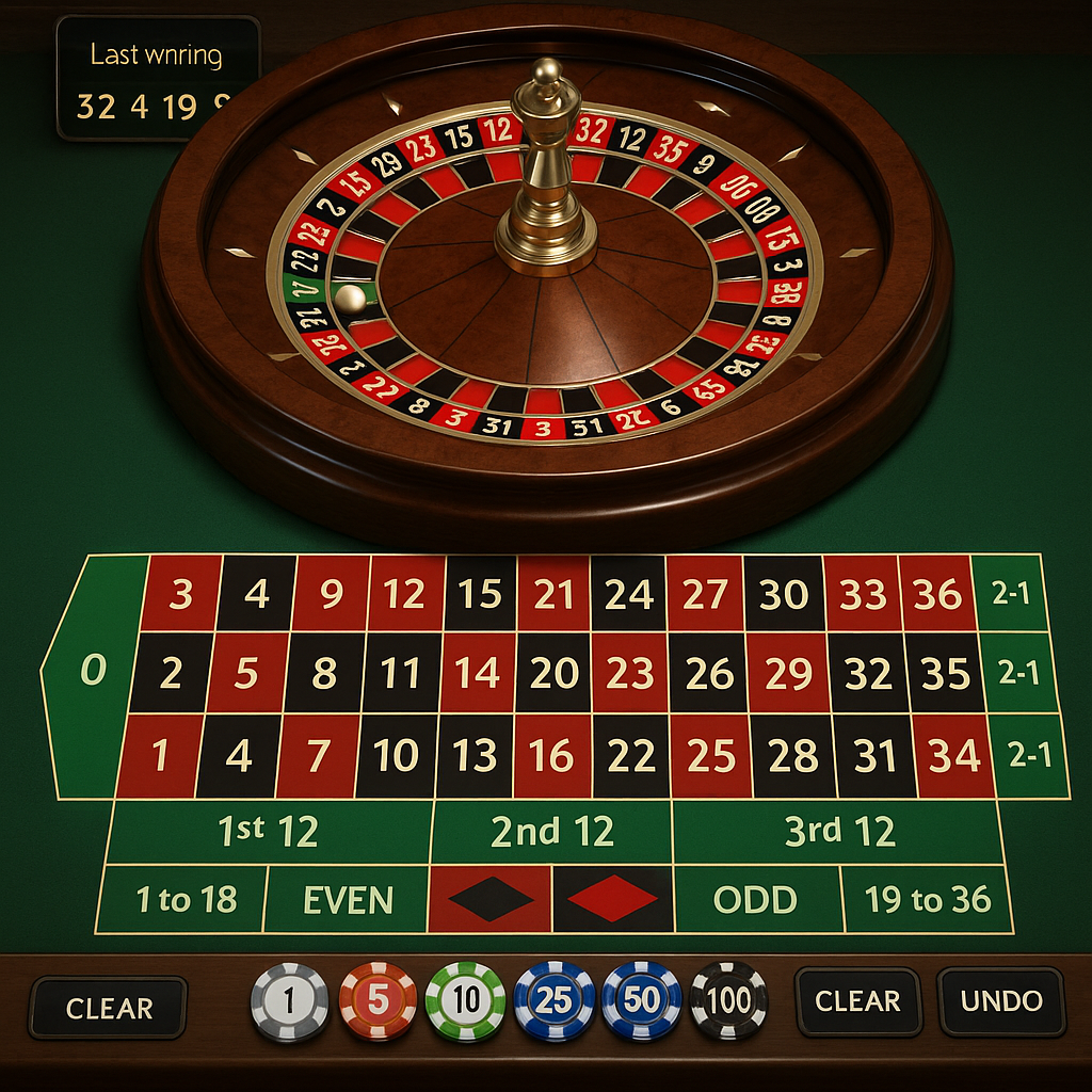 Simsinos - Roulette Table Game